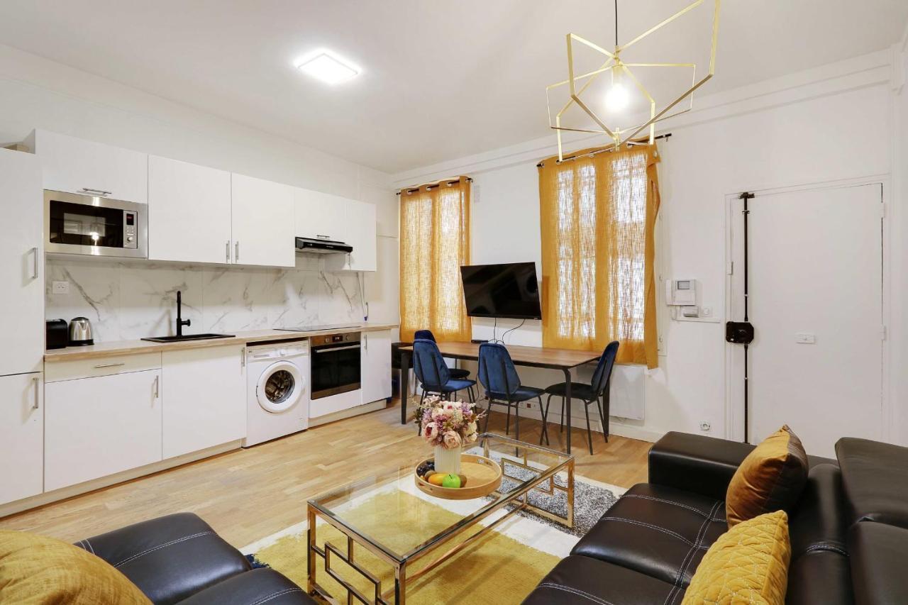 Ferienwohnung Charming Appart 2P1Br Le Marais Republique Paris Exterior foto