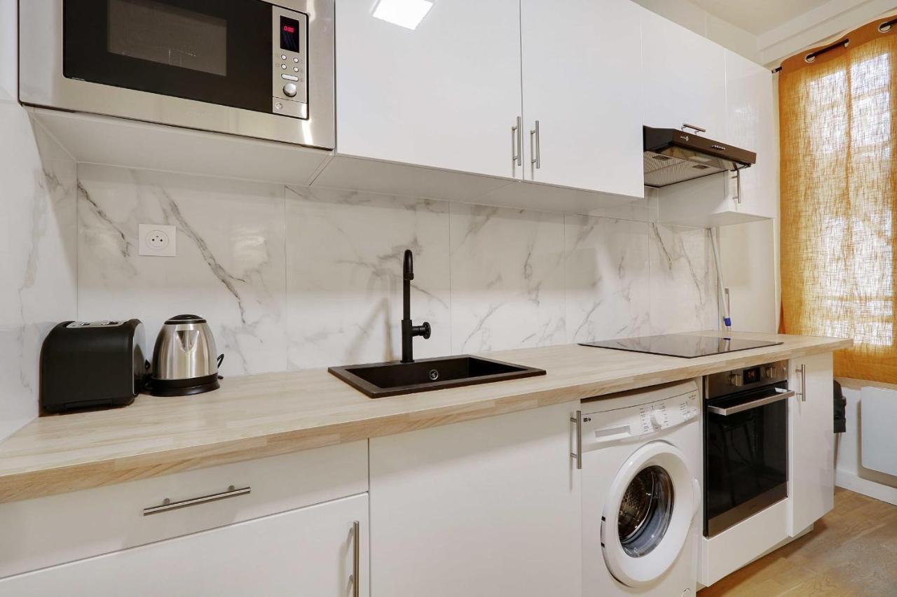Ferienwohnung Charming Appart 2P1Br Le Marais Republique Paris Exterior foto